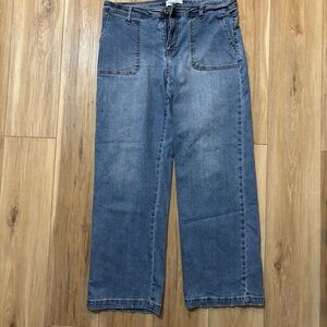 Celebrity Pink RE generation wide-leg porkchop pocket jeans Size 13/31